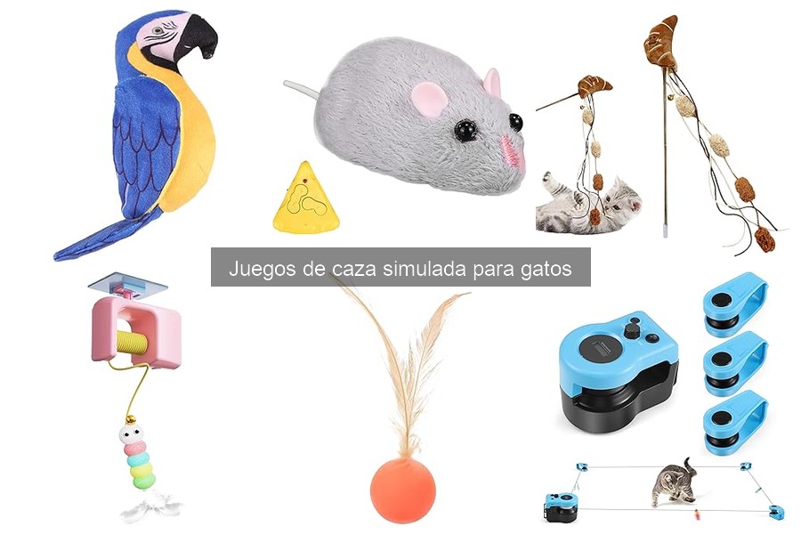 ¿Cómo elegir el mejor juego de caza simulada para gatos?