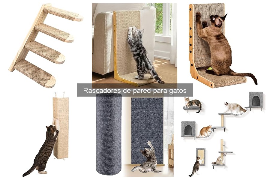 Cómo elegir el mejor rascador de pared para gatos