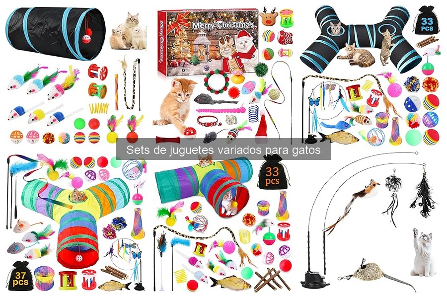 Cómo Elegir el Mejor Set de Juguetes para Gatos