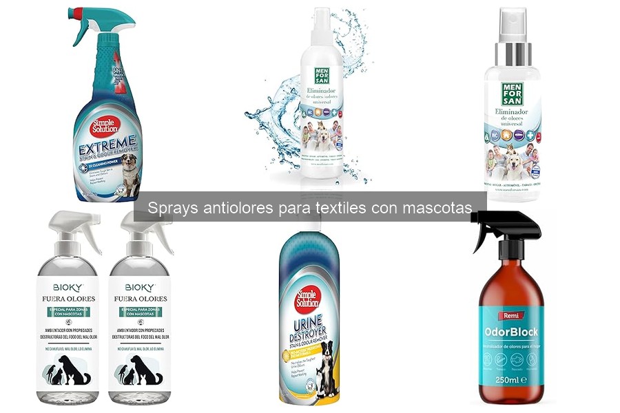 Cómo elegir el mejor spray antiolores para textiles con mascotas