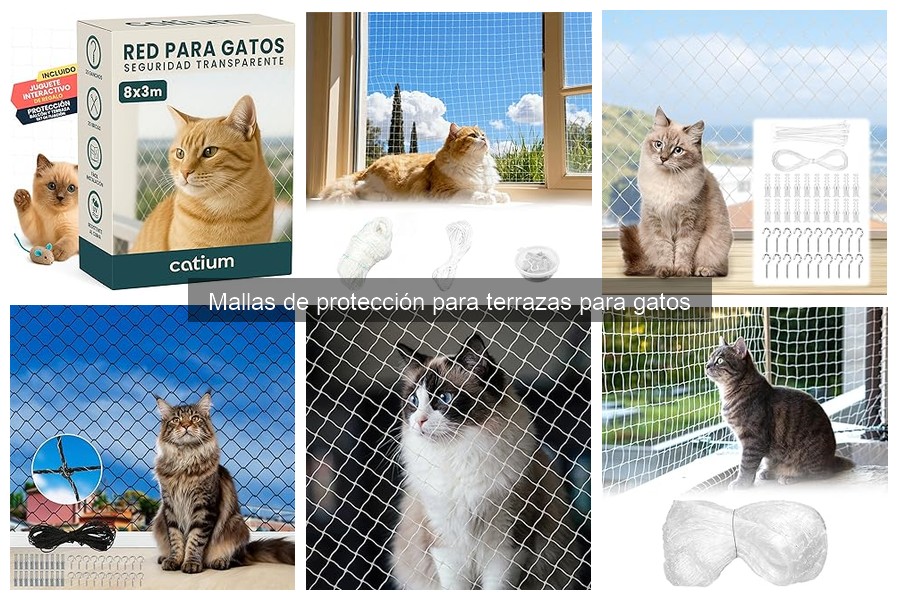 Cómo elegir la mejor malla de protección para gatos