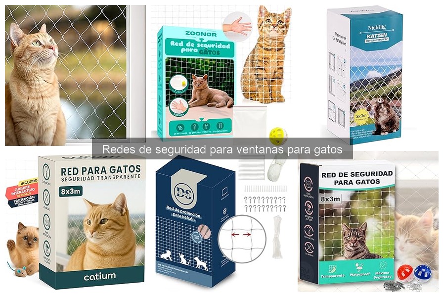 Cómo elegir la red de seguridad perfecta para gatos