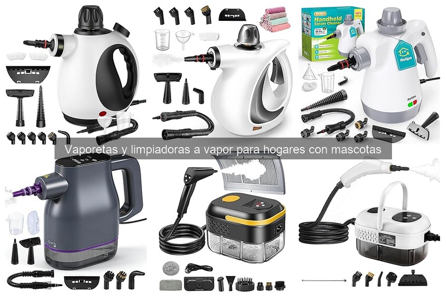 Cómo Elegir la Vaporeta Ideal para Limpiar Pelo de Mascotas