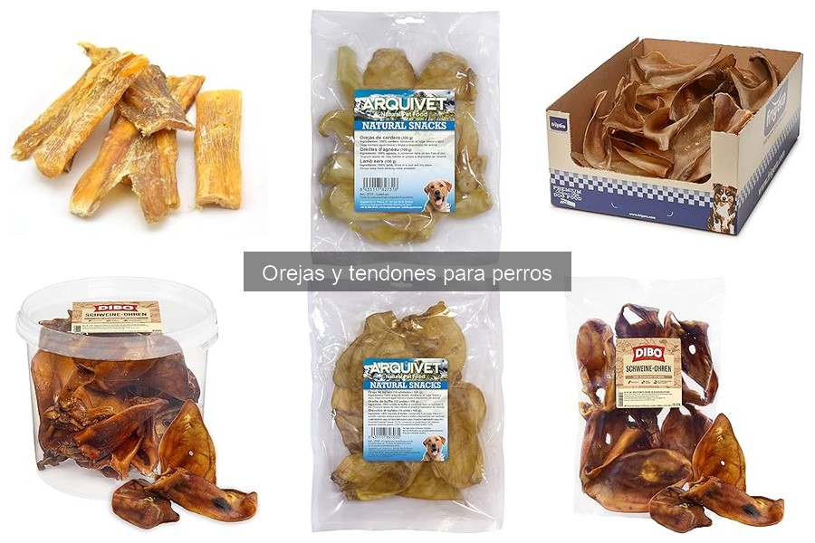 Cómo elegir orejas y tendones para perros: Ingredientes clave