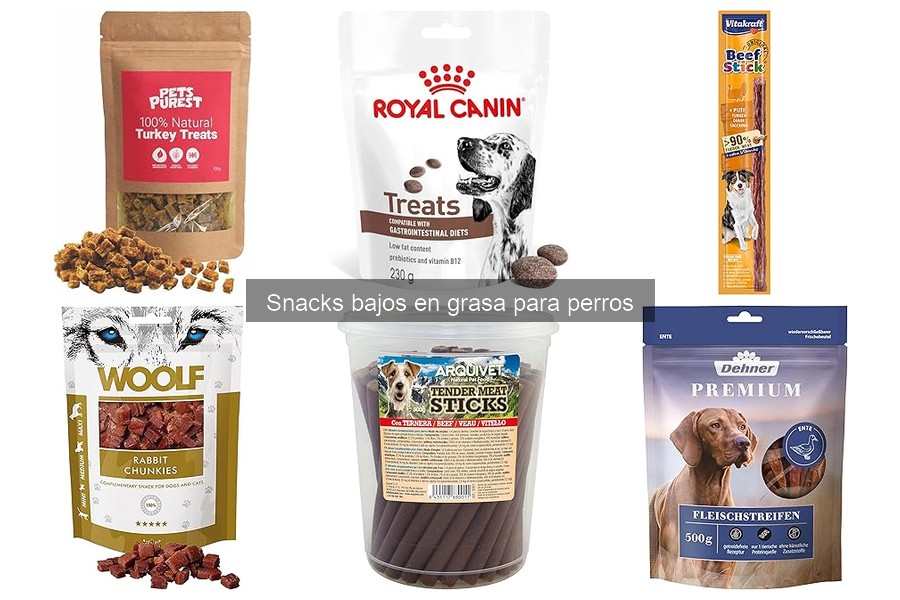 Cómo elegir snacks bajos en grasa para perros