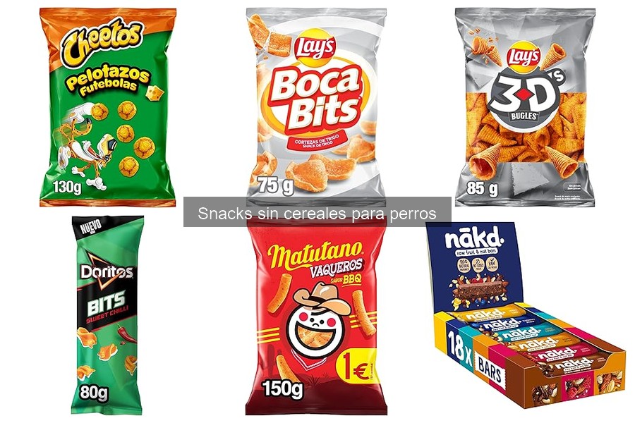 Cómo elegir snacks sin cereales para perros: guía práctica