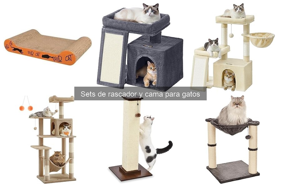 Cómo Instalar un Set de Rascador y Cama para Gatos
