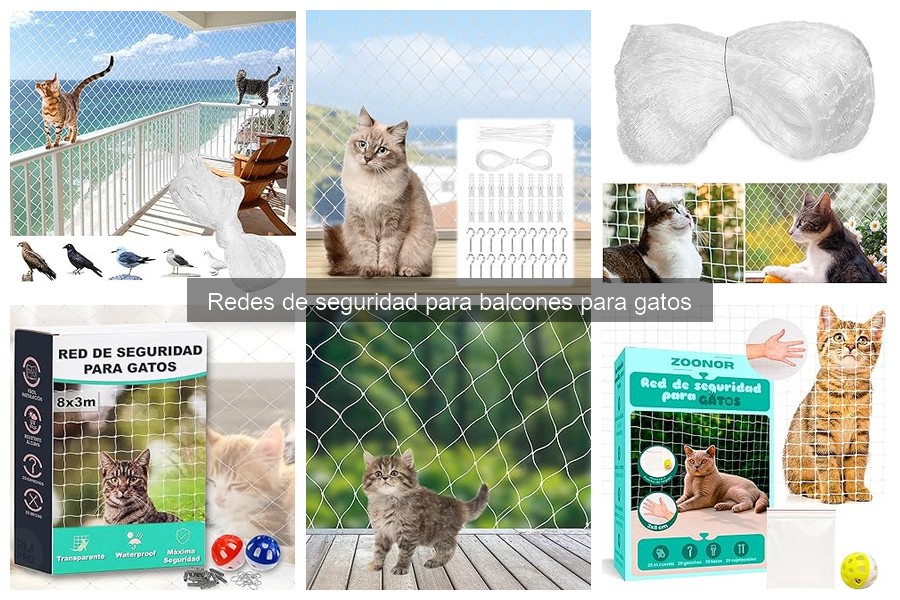 Cómo instalar una red de seguridad en el balcón para gatos