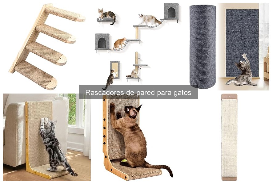 Cómo integrar rascadores de pared para gatos en tu decoración
