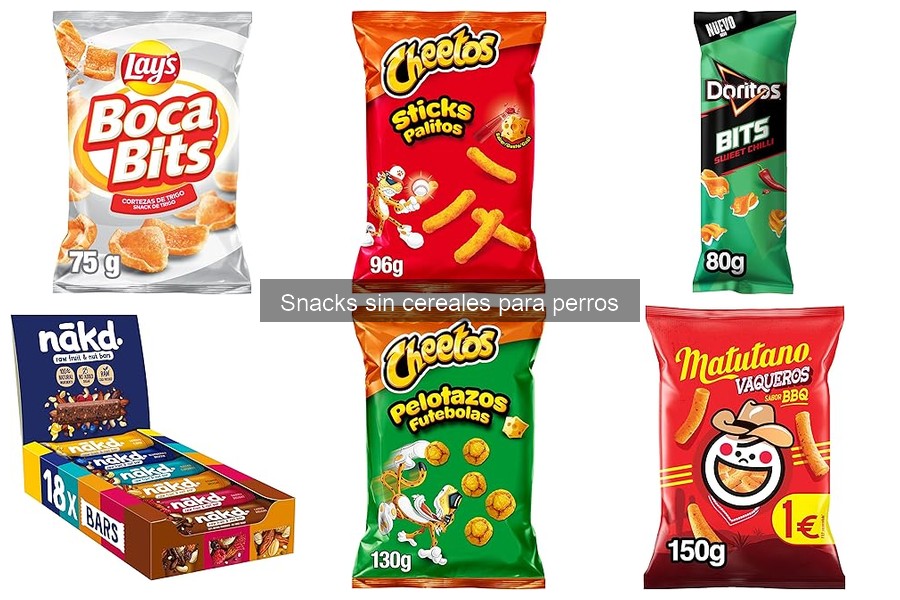 Cómo introducir snacks sin cereales en la dieta de tu perro