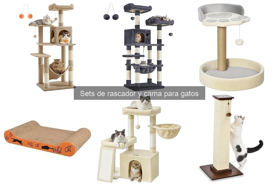Cómo limpiar y mantener sets de rascador y cama para gatos
