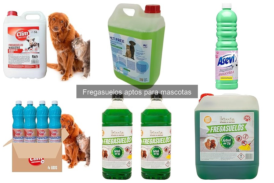 Cómo usar fregasuelos seguros para perros y gatos