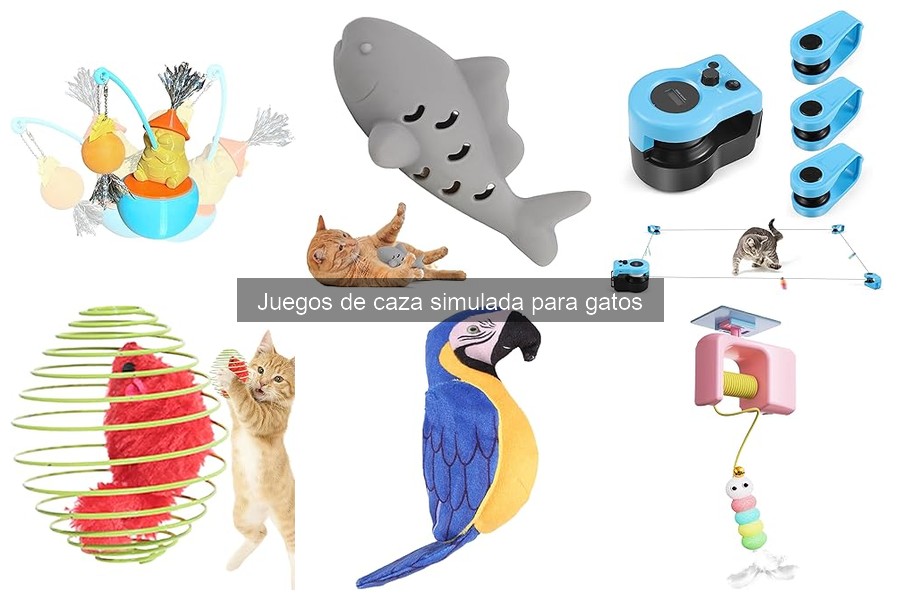 Cómo usar juegos de caza simulada para gatos