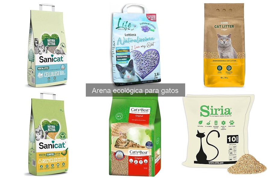 Cómo usar la arena ecológica para gatos adecuadamente
