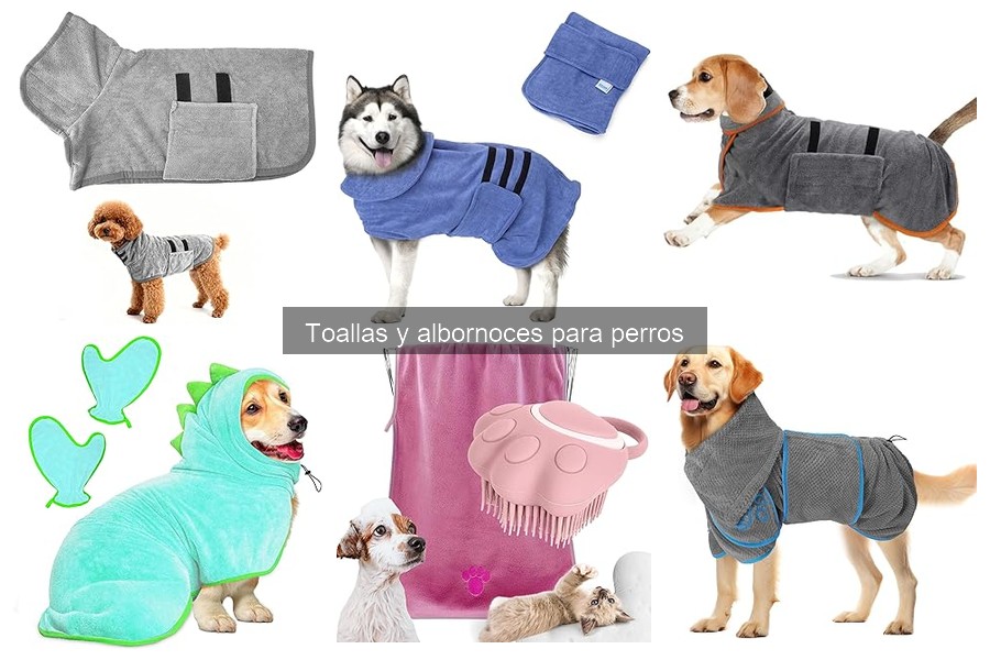 Cómo usar toallas y albornoces para perros eficientemente