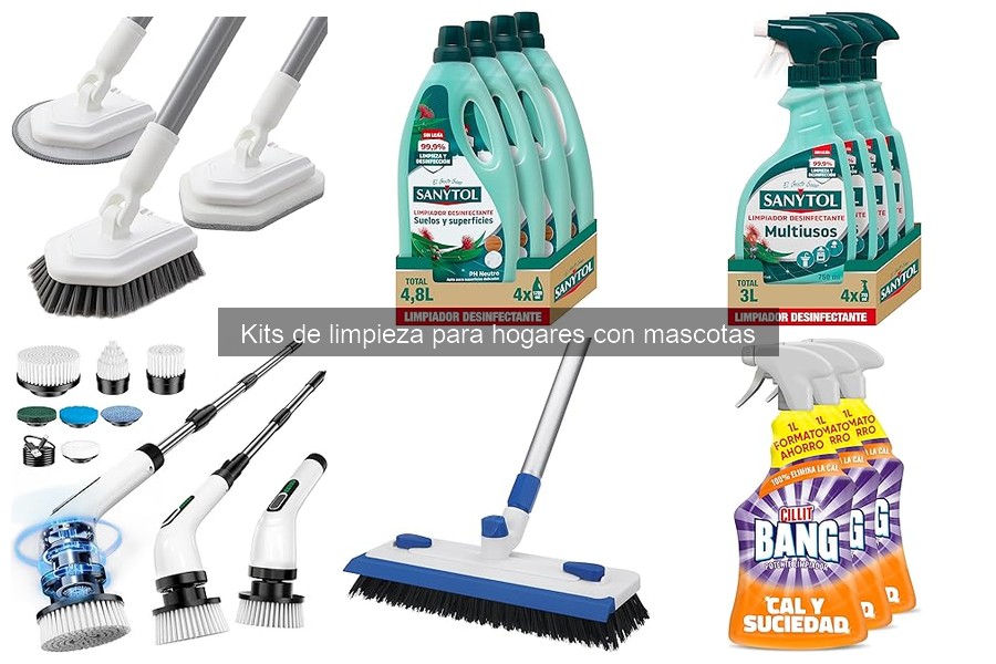 ** Cómo usar un kit de limpieza para mascotas de forma efectiva