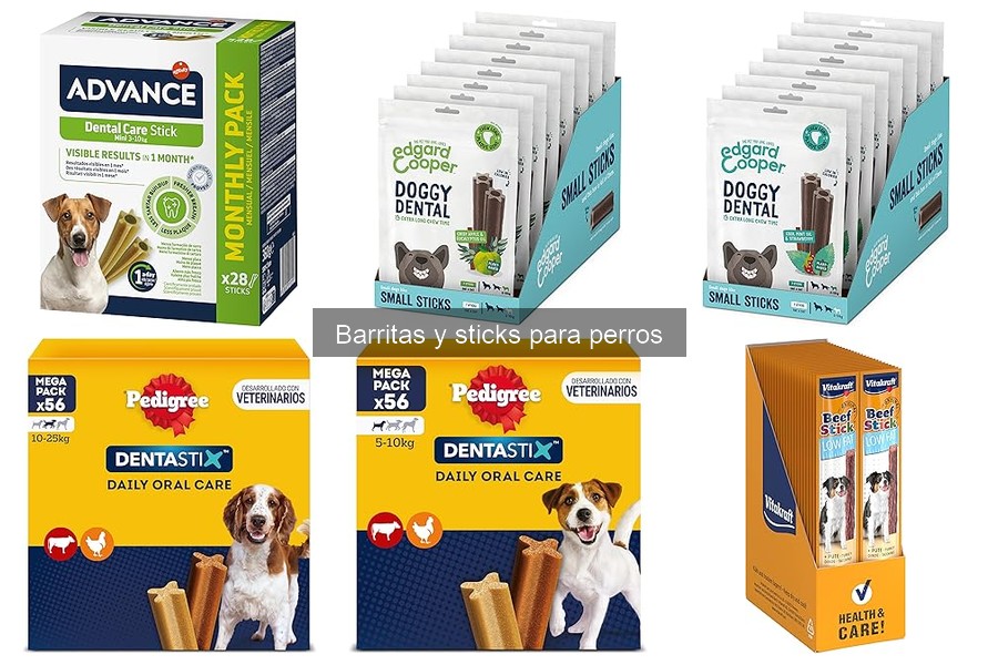 Comparativa de Barritas y Sticks para Perros: Mejores Marcas