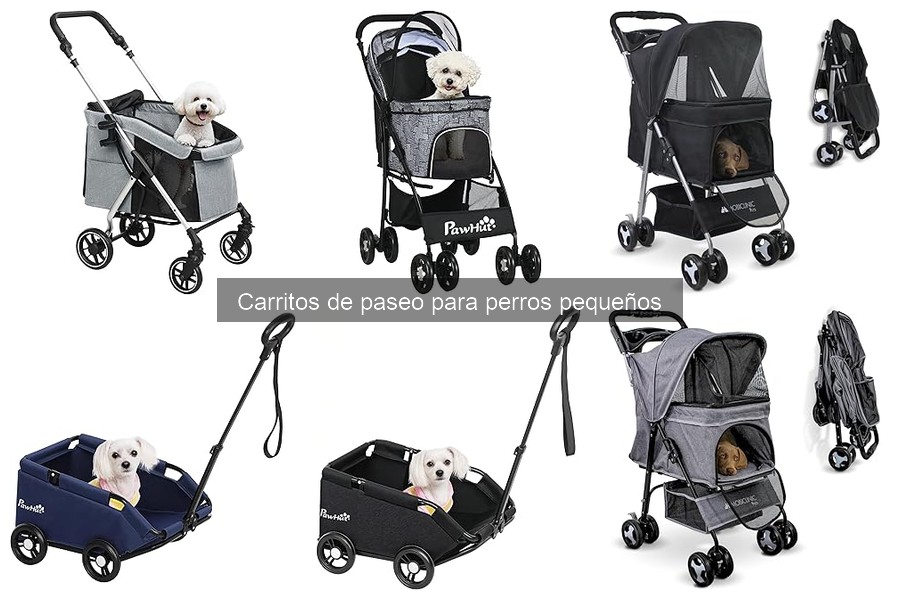 Comparativa de Carritos de Paseo para Perros Pequeños