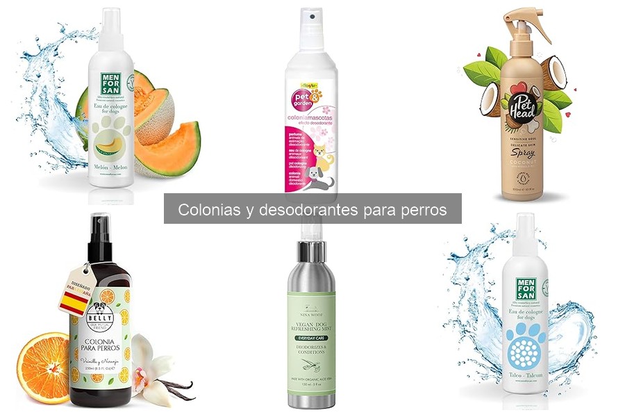 Comparativa de colonias para perros: Menforsan y Nina Woof