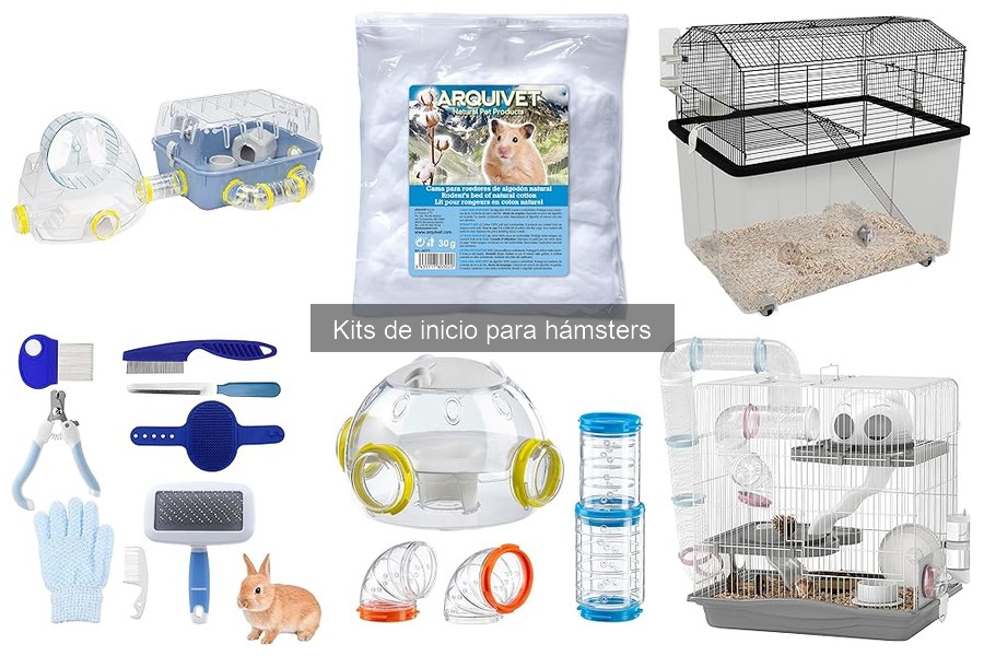 Comparativa de Kits de Inicio para Hámsters y Roedores
