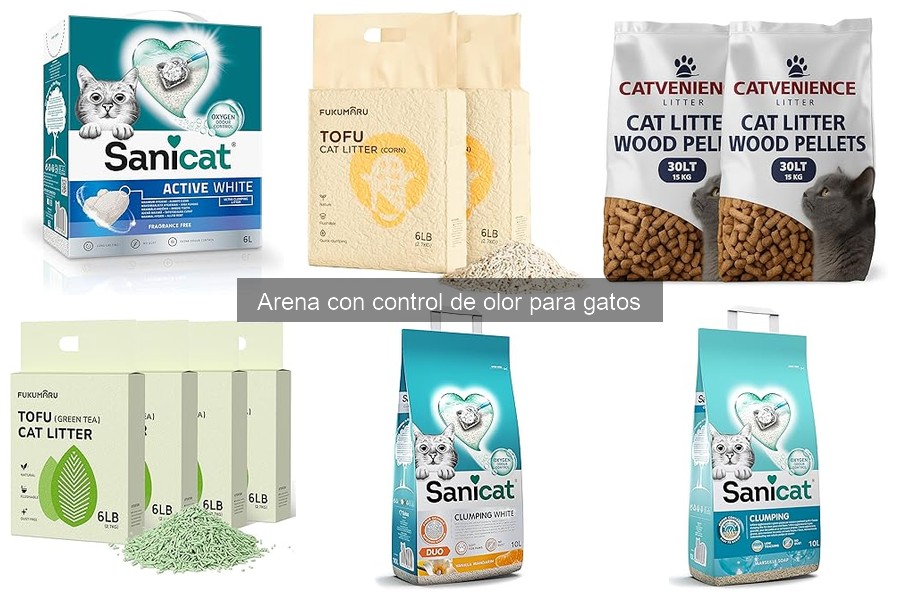 Comparativa de las Mejores Arenas con Control de Olor para Gatos