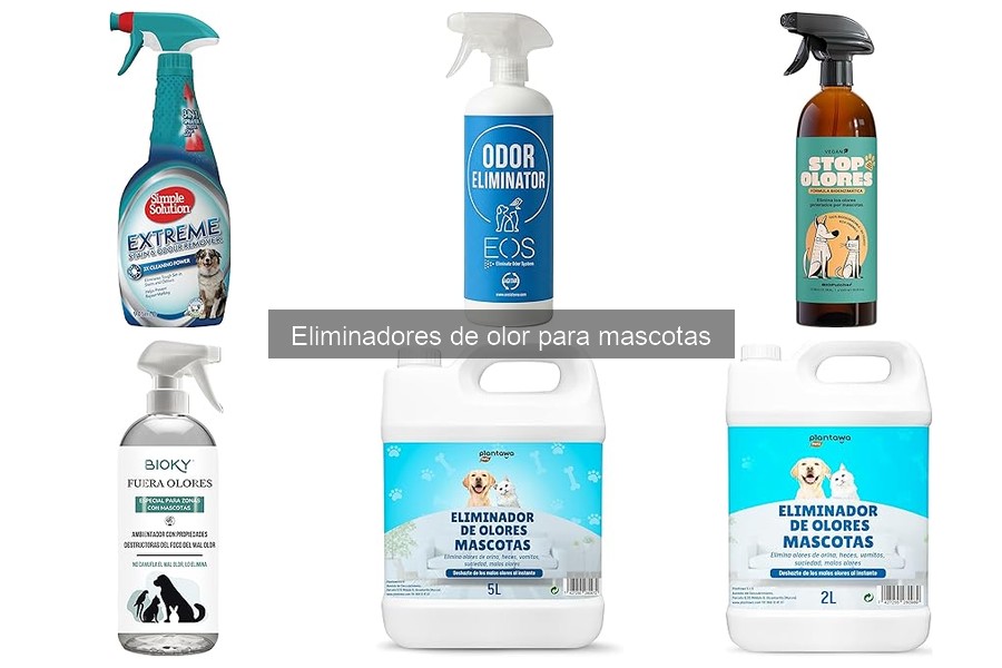 Comparativa de los Mejores Eliminadores de Olor para Mascotas