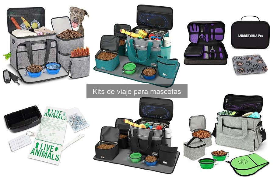 Comparativa de los Mejores Kits de Viaje para Mascotas