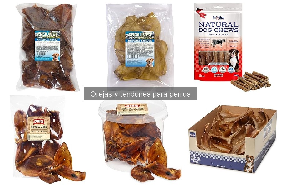 Comparativa de Orejas y Tendones para Perros: Mejores Marcas