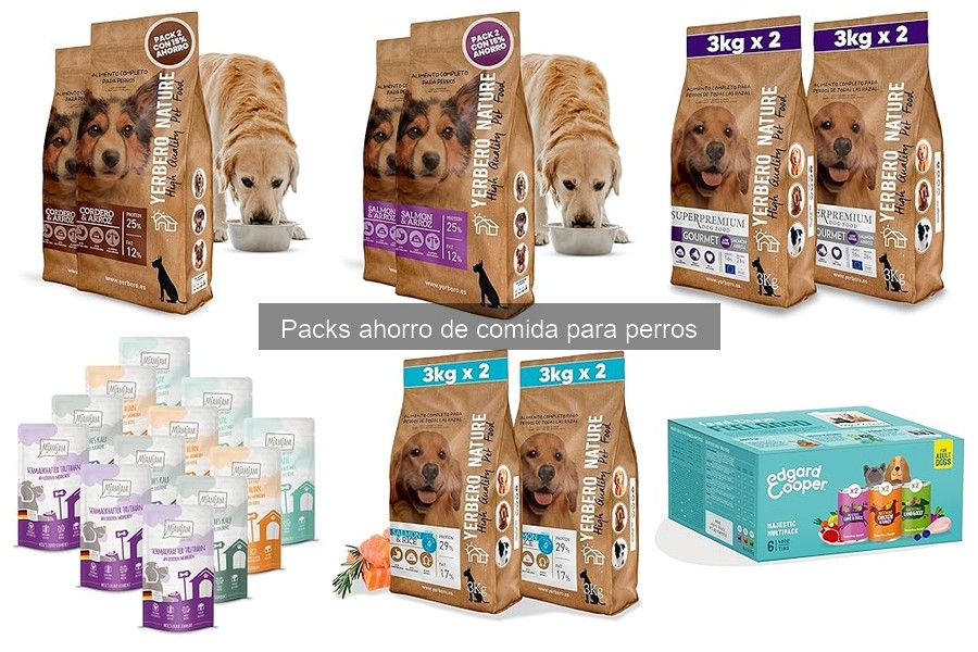 Comparativa de Packs Ahorro de Comida para Perros