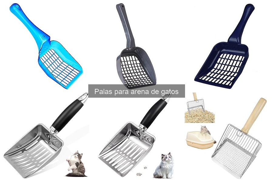 Comparativa de palas manuales y automáticas para arena de gatos