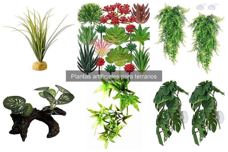 Comparativa de Plantas Artificiales para Terrarios: Mejores Marcas