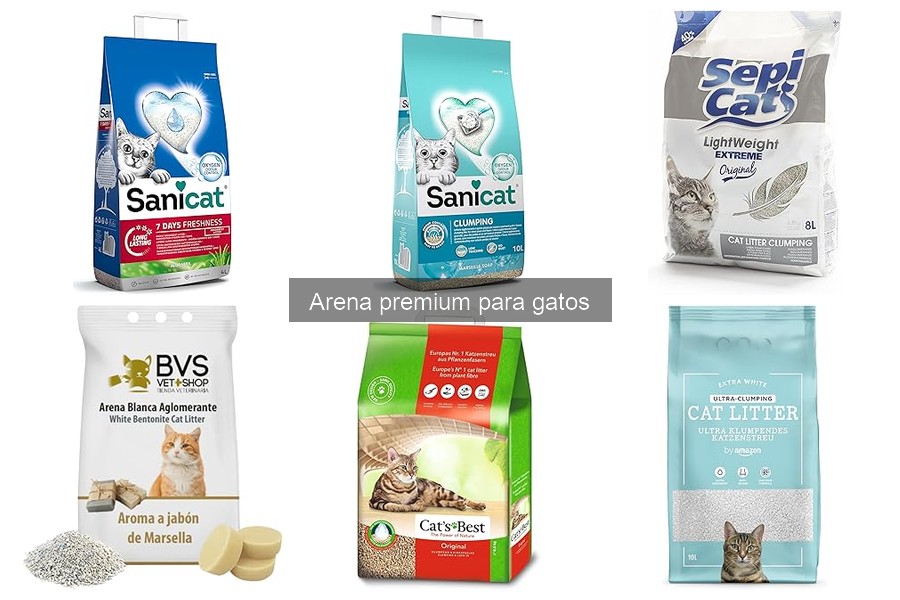 Comparativa de precios: Arena premium para gatos