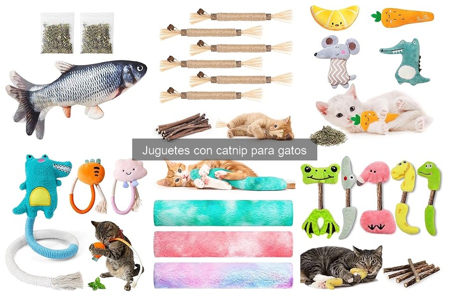 Comparativa: Juguetes con catnip vs. sin catnip para gatos