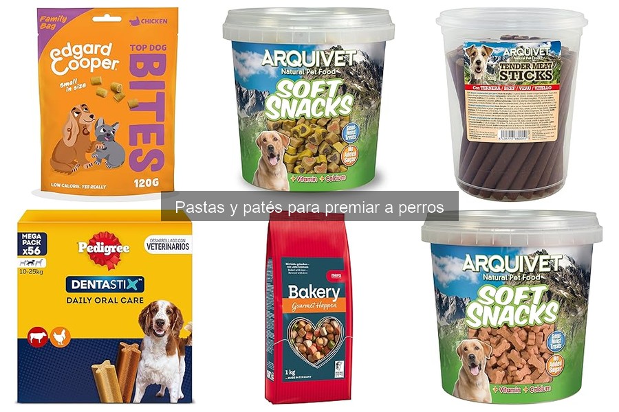 Comparativa: Patés vs Galletas como Premios para Perros