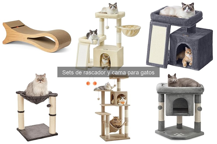 Comparativa: Rascadores y Camas Individuales vs. Sets Combinados