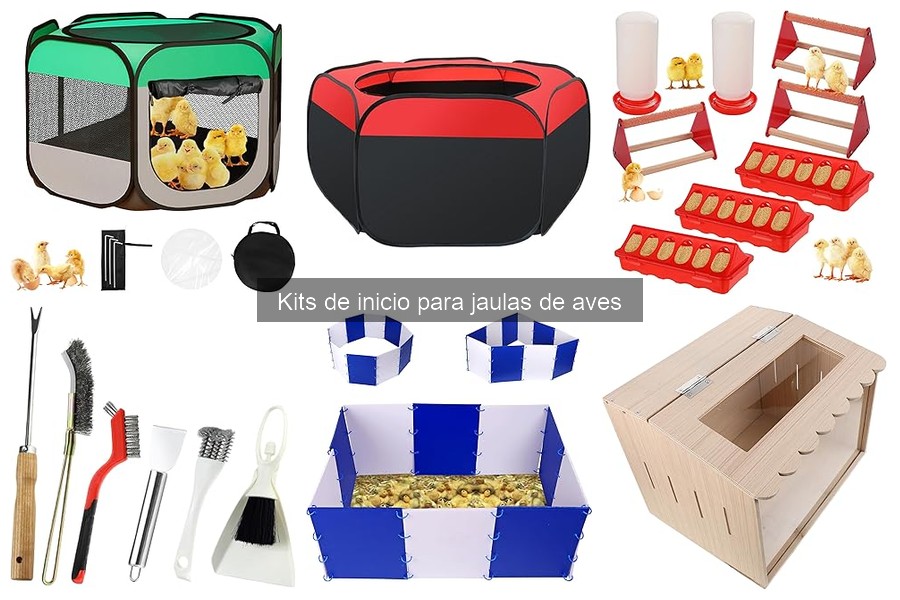 ¿Cuánto cuesta un kit de inicio para jaulas de aves?