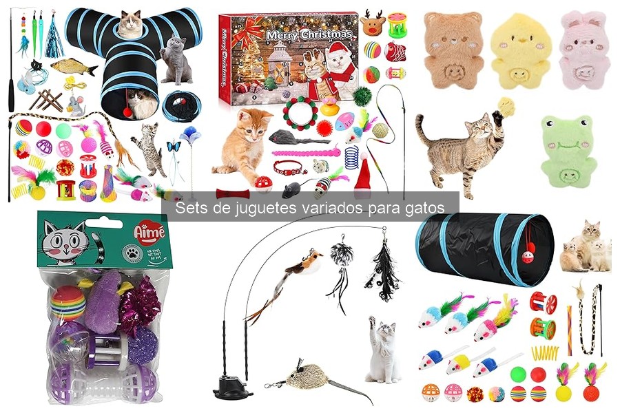 ¿Cuánto cuesta un set de juguetes para gatos? Precios y opciones