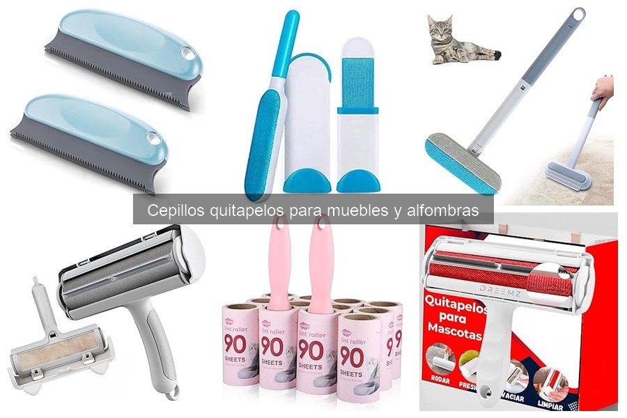 Descubre qué son los cepillos quitapelos para muebles y alfombras