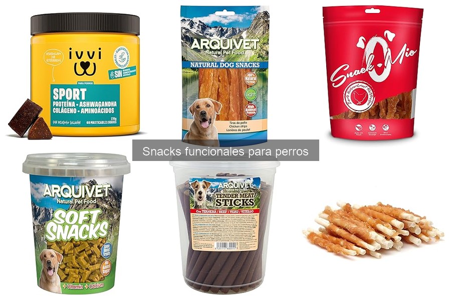 Descubre qué son los snacks funcionales para perros