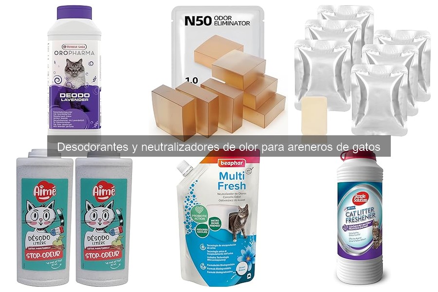 Desodorantes para areneros: ¿son seguros para tu gato?