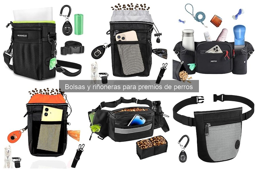 Dónde comprar bolsas y riñoneras para premios de perros