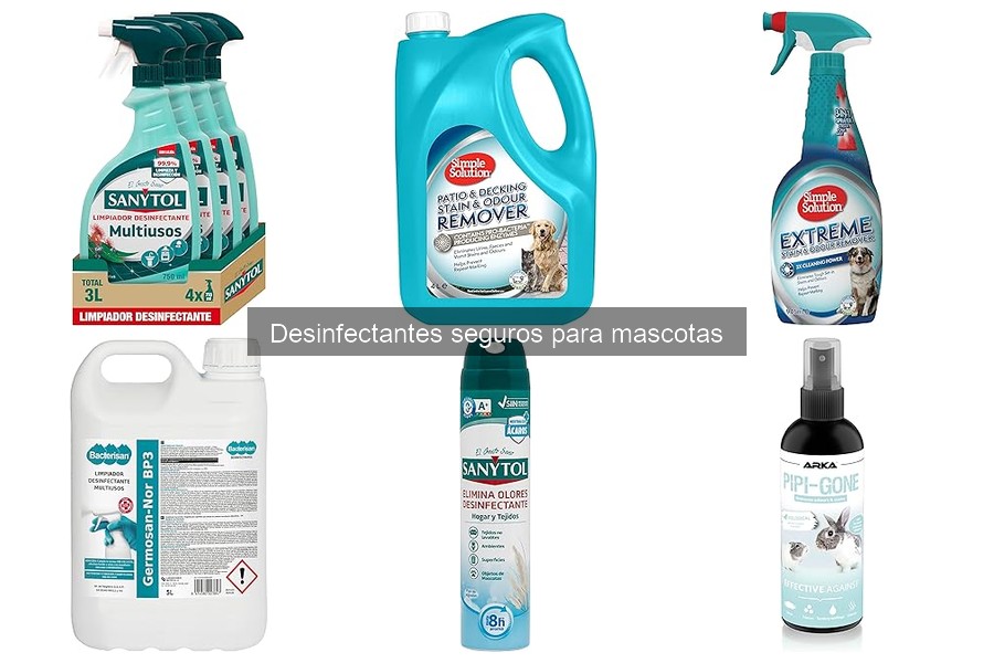 Dónde comprar desinfectantes seguros para mascotas baratos