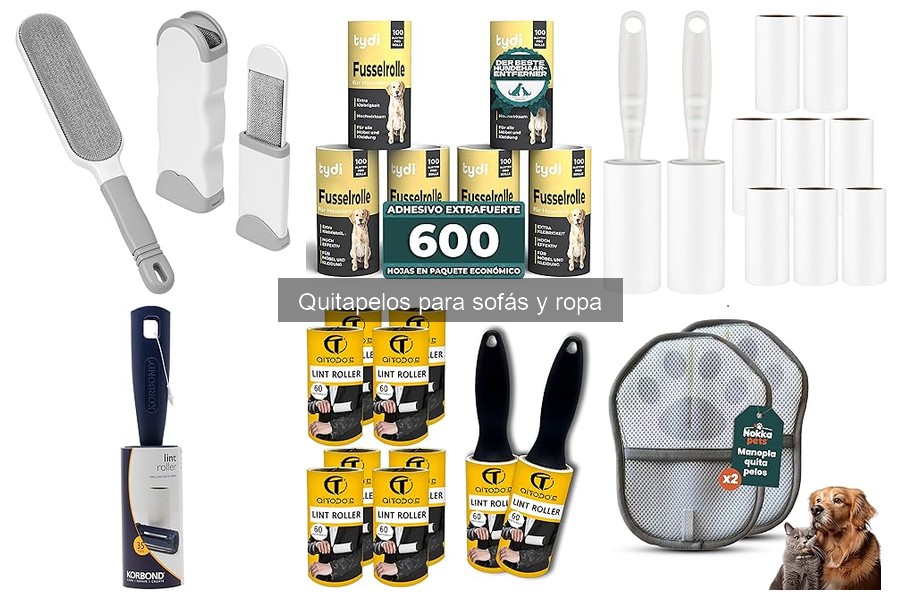 Dónde comprar quitapelos para sofás y ropa: Mejores opciones