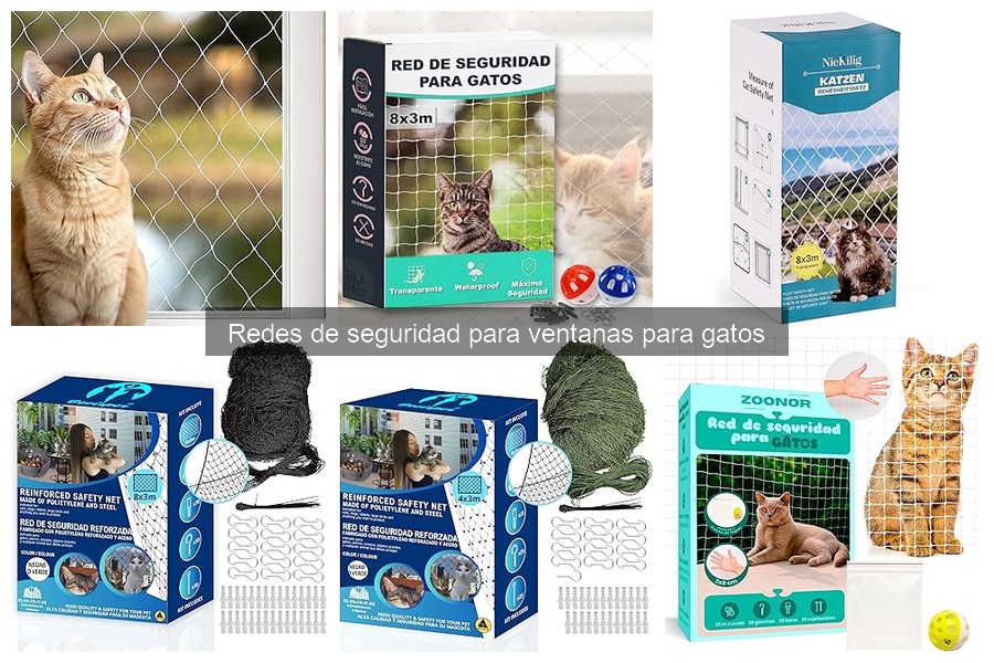 Dónde comprar redes de seguridad para ventanas para gatos