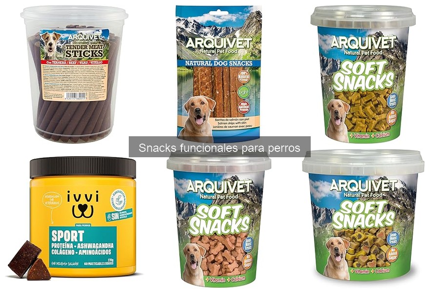 Dónde comprar snacks funcionales para perros: opciones online y más
