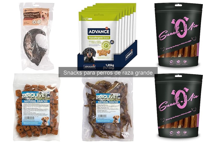 Dónde comprar snacks para perros de raza grande: precios y ofertas