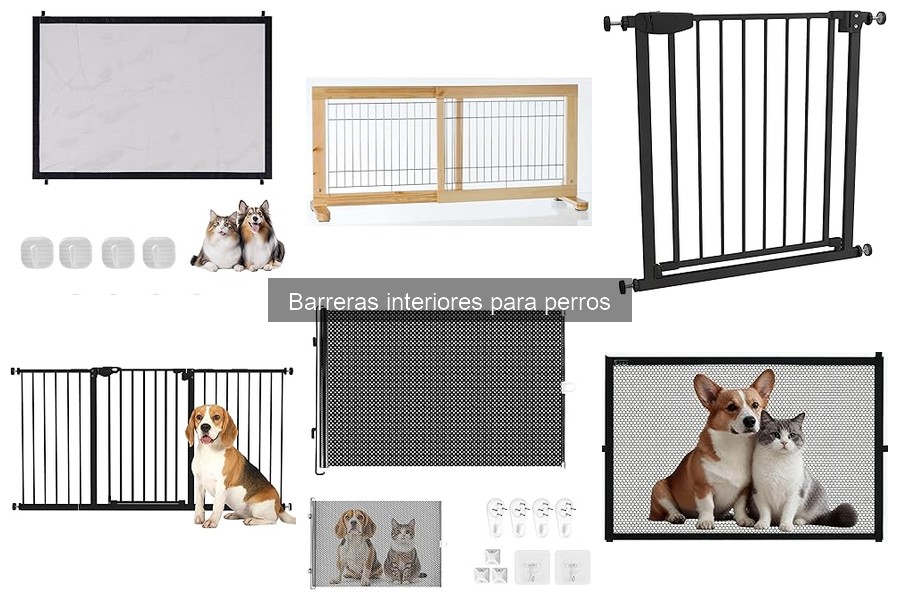 Efectividad de las barreras interiores para perros grandes