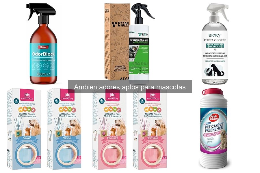 Efectividad de los Ambientadores para Olores de Mascotas