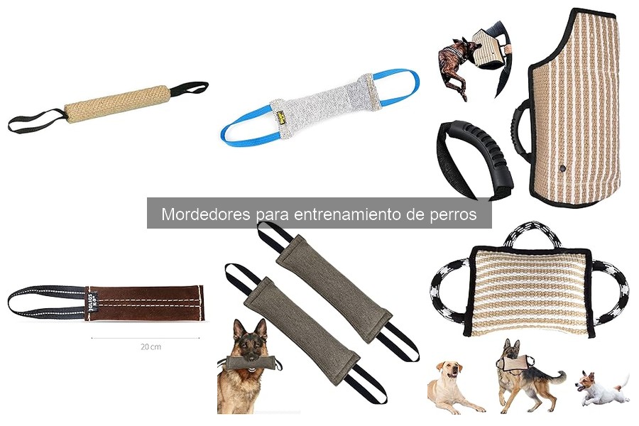 Errores al elegir un mordedor para entrenamiento de perros