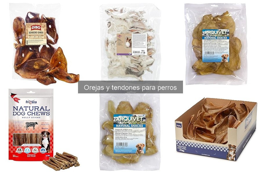 Errores comunes al elegir orejas y tendones para perros